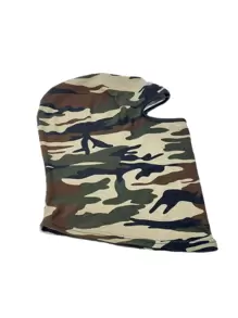 1 chiếc mũ len ngoài trời ngụy trang màu xanh lá cây có thể đeo hàng ngày cho nam giới - xanh quân đội - Xem 2