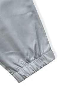 Manfinity Homme Men Drawstring Waist Slant Pocket Pants - Light Grey - View 7