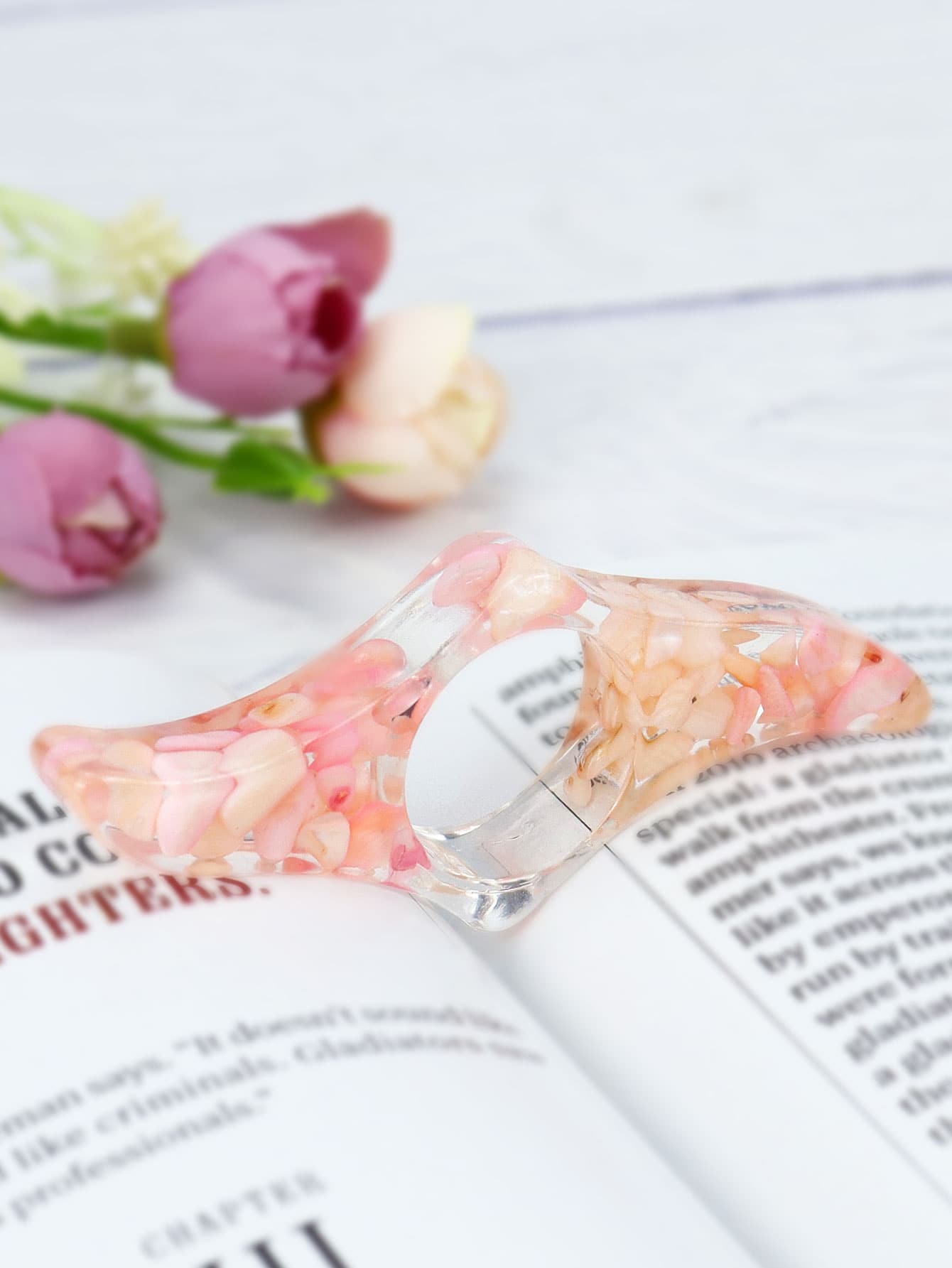 1入組塑膠拇指架 - 紅色 - 查看 1