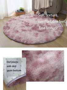 1 tấm thảm lông sang trọng - Thảm mềm mại, sang trọng và ấm áp theo phong cách Bắc Âu dành cho phòng khách, ghế sofa, bàn cà phê, phòng ngủ và đầu giường - Thảm trải sàn toàn phòng có mặt sau chống trượt và dễ bảo trì - Hồng - Xem 5