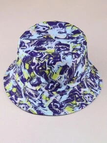 Graphic Bucket Hat - Multicolor - View 1