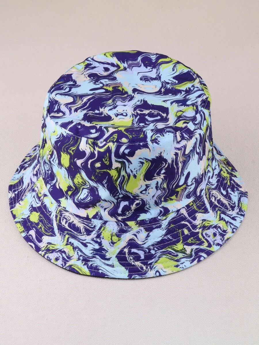Graphic Bucket Hat - Multicolor - View 1