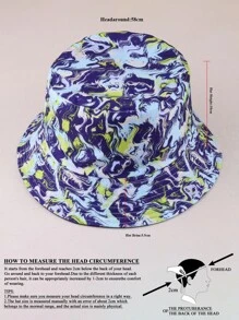 Graphic Bucket Hat - Multicolor - View 5