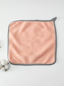 5入組/套家用清潔布滌綸對比粘合清潔抹布 - 彩色 - 查看 3