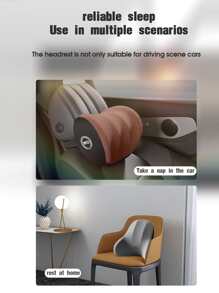 2入組汽車頸枕和腰托套裝 - 灰色 - 查看 3