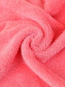 1pc Knitted Fabric Hand Towel, Cartoon Frog Design Hand Towel For Home And Bathroom - Army Green - View 8