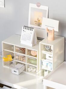 1入組多層文具收納盒 - 白色 - 查看 4