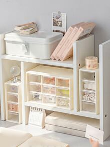 1入組多層文具收納盒 - 白色 - 查看 7