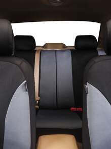 9pcs Chinese Dragon Pattern Car Seat Cover Set - Multicolor - View 3