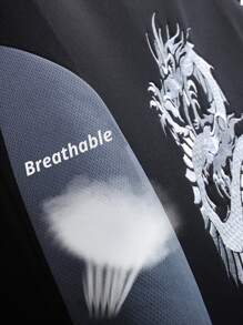 9pcs Chinese Dragon Pattern Car Seat Cover Set - Multicolor - View 9