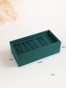 1入組聚酯托盤家用綠色環形托盤 - 墨綠色 - 查看 6