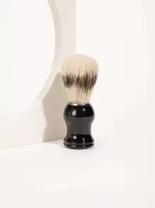 1pc Men Beard Cleaning Brush - Black - View 1