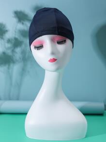 NOVDEARM 1 Gorra De Natación De Tela Azul Oscuro - Azul Marino - Ver 1