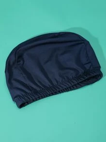 NOVDEARM 1 Gorra De Natación De Tela Azul Oscuro - Azul Marino - Ver 2