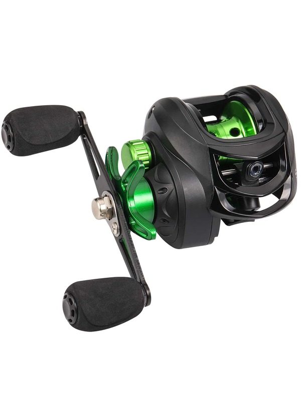 Right Hand Baitcasting Fishing Reel 7.21 Gear Ratio Brake