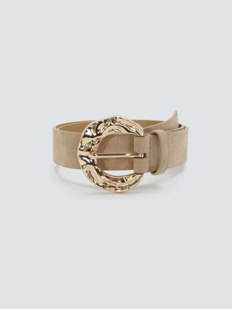 Ceinture à boucle ronde