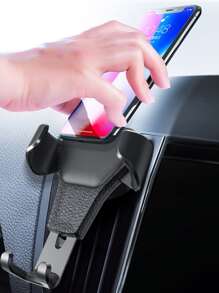 giá đỡ điện thoại ô tô - màu đen - Xem 7