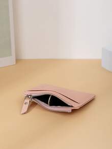 Litchi Embossed Card Holder Business Casual