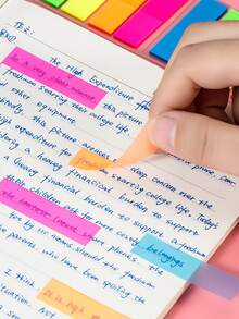 ملصق تسمية لون مختلطة قطعة واحدة - متعدد الألوان - مشاهدة 4