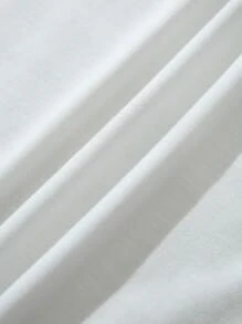 INAWLY Sunflower And Letter Graphic Tee - White - View 3