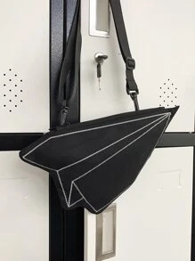 迷你男士撞色滚边新奇包，手提包学生包斜挎包运动包高中大学生旅行包学院学校男士斜挎包男包斜挎包单肩包侧包返校学生学校用品秋季邮差包男士包圆筒包老款万圣节圣诞节