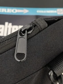 迷你男士撞色滚边新奇包，手提包学生包斜挎包运动包高中大学生旅行包学院学校男士斜挎包男包斜挎包单肩包侧包返校学生学校用品秋季邮差包男士包圆筒包老款万圣节圣诞节