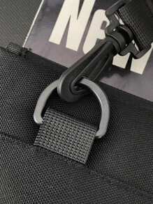 迷你男士撞色滚边新奇包，手提包学生包斜挎包运动包高中大学生旅行包学院学校男士斜挎包男包斜挎包单肩包侧包返校学生学校用品秋季邮差包男士包圆筒包老款万圣节圣诞节