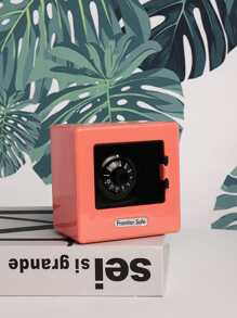 1 pieza cuadrado Hucha con de plástico moneda Caja para casa