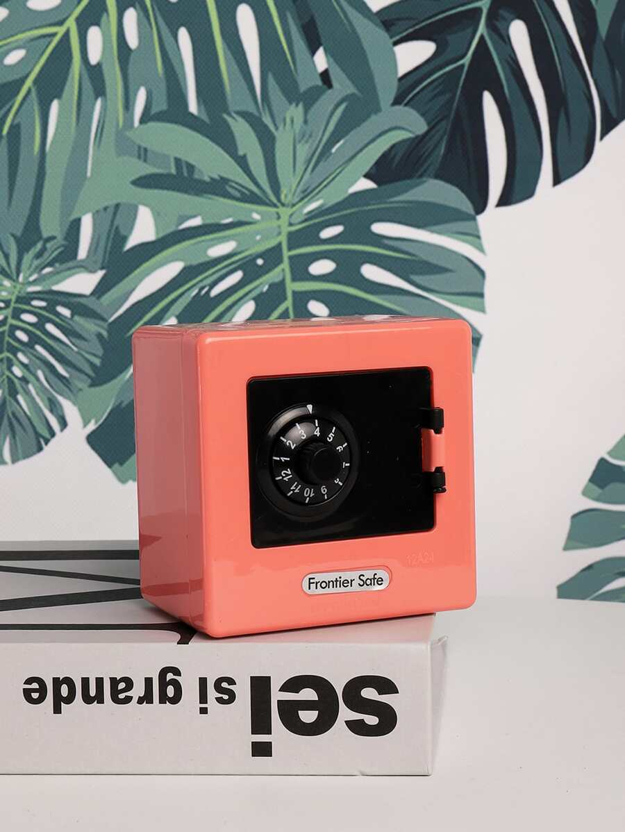 1 pieza cuadrado Hucha con de plástico moneda Caja para casa