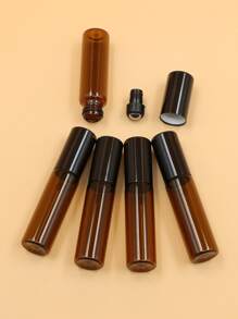 5pcs 5ml Empty Subpackage Bottle,Empty Transparent Dispenser Container for Travel Size Cosmetics,Empty Cosmetic Refillable Travel Containers Plastic Hair Spray Bottle Sprayer for Perfume Skincare Makeup Lotion