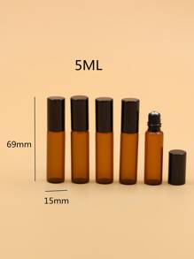 5pcs 5ml Empty Subpackage Bottle,Empty Transparent Dispenser Container for Travel Size Cosmetics,Empty Cosmetic Refillable Travel Containers Plastic Hair Spray Bottle Sprayer for Perfume Skincare Makeup Lotion