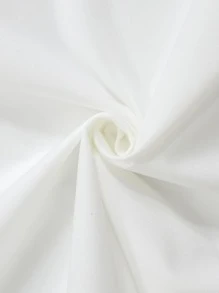 1pc Flower Pattern Curtain, Modern Polyester Single Panel Curtain For Home - Multicolor - View 5