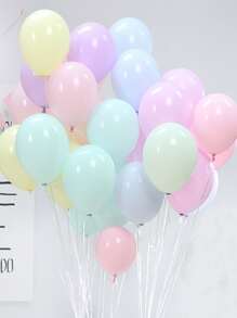 30 Cái/bộ 5 Inch Màu Sắc Ngẫu Nhiên Bong Bóng Cao Su, Trang Trí Tiệc Lễ Kỷ Niệm Bong Bóng Cho Bữa Tiệc - Nhiều màu - Xem 2
