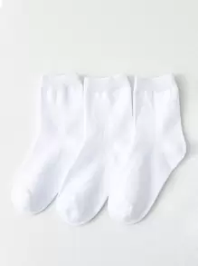 3 đôi Vớ liền thân cho trẻ mới biết đi - trắng - Xem 1