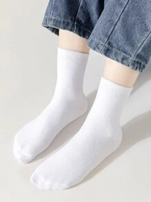 3 đôi Vớ liền thân cho trẻ mới biết đi - trắng - Xem 2
