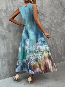 EMERY ROSE 蒲公英印花背心連衣裙 - 彩色 - 查看 2