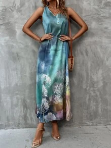 EMERY ROSE 蒲公英印花背心連衣裙 - 彩色 - 查看 7