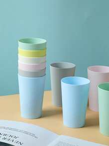 6pcs Mixed Color Random Cup - Multicolor - View 3
