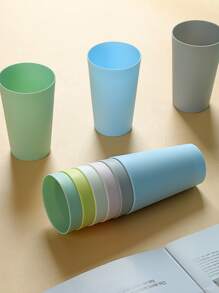 6pcs Mixed Color Random Cup - Multicolor - View 5