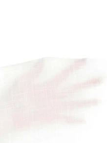 Swim Vcay Summer Beach Solid Backless Wide Leg Cover Up Jumpsuit - White - View 3