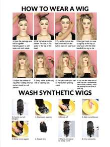 Afro Short Dreadlock Twist Synthetic Wig - Black - View 9