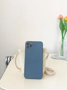 Túi đeo chéo trẻ em Hoa Có thể điều chỉnh được - trắng - Xem 4