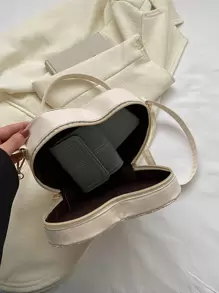 Bolsos cruzados de mujer Liso Ajustable De moda Vacación - Beis - Ver 7