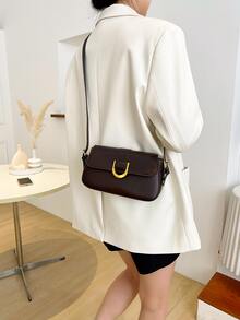 Túi vai - Màu nâu Sô-cô-la - Xem 2