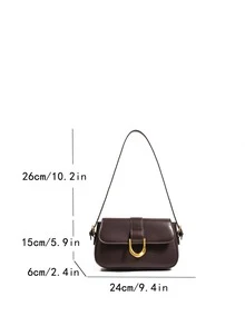 Túi vai - Màu nâu Sô-cô-la - Xem 4