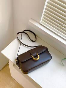 Túi vai - Màu nâu Sô-cô-la - Xem 7