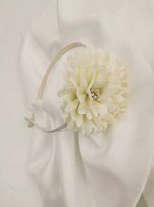 Flower Decor Headband - Multicolor - View 1