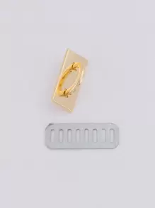 2 cái Phần cứng hành lý Túi xách Phụ kiện phần cứng Cầu vòm hợp kim cao cấp - Vàng - Xem 1