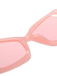 Gafas de sol de ojo de gato - Rosa Pálido - Ver 2