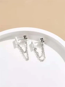 Chain Decor Earrings